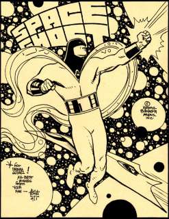 Alex Toth - best space ghost pinup ever!