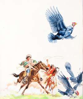 Funcken | Illustration Ã  la gouache pour un conte publié d… | Banque Dessinée