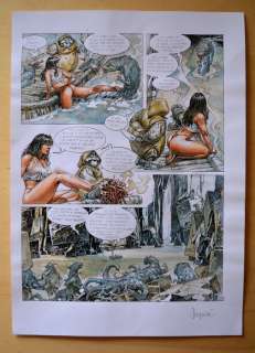 Druuna - Acquerello originale "Clone" P. 17 - Loose page - First edition - (2004) | Catawiki