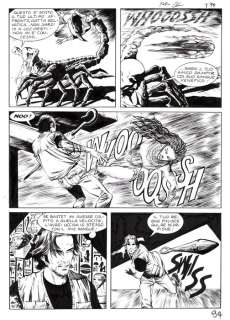 Dampyr n. 169 - Tavola Originale "La tomba del re scorpione" - Russo - Loose page - (2014) | Catawiki
