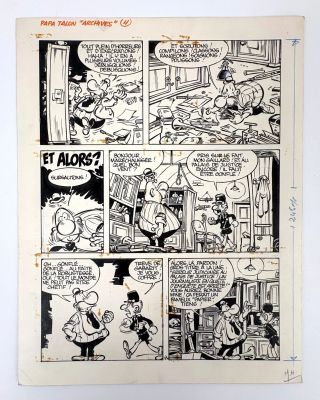 Hachel Papa Talon Planche... | HACHEL Papa Talon Planche 4 d’un récit publié dans... | Vermot et Associés