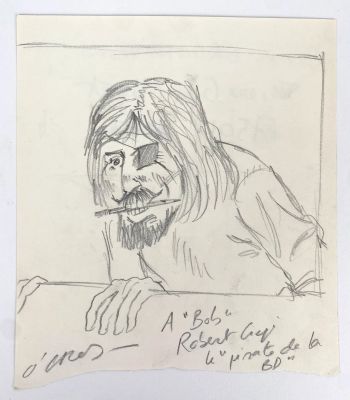 O GROJ * Hommage... - Lot 416 - O GROJ * Hommage et portrait de Robert Gigi Mine de...