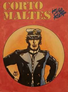Corto Maltese - original cover - Magasine Corto Maltes version argentine - Loose page - (1975) | Catawiki