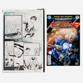 Tyler Kirkham, Action Comics #968 Story Page 15 Original Art (D.C. Comics, 2017) | Landry Pop Auctions