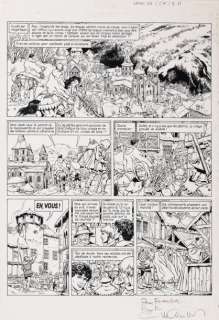 Chaillet Gilles | Vasco Planche originale n° 18 de l’album Le chemin... | Vermot et Associés