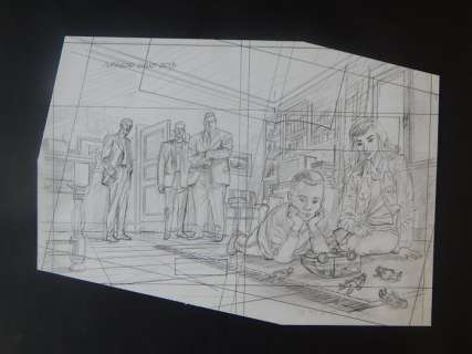 Julia Almanacco del Giallo 2013 - Bozzetto Originale - Loose page - First edition - (2013) | Catawiki