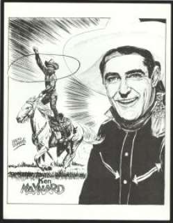 Ken Maynard Real West Movie Hall of Fame Series Print | DTA Collectibles
