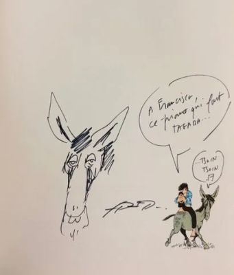 Fred - Ensemble... | Lot 22 - Fred - Ensemble de 4 dédicaces : Philémon 1, 2, 3 et... | Tessier Sarrou