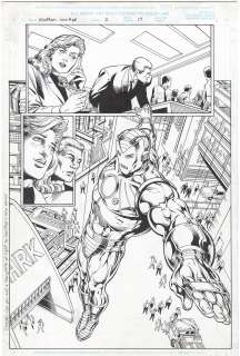 Patrick Zircher - Iron Man: The Iron Age #2 p17