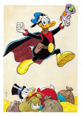 Paperinik – Il Diabolico Vendicatore Tribute | Corner4art