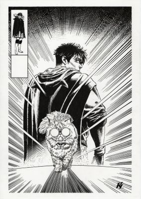 Riccardo Latina | Dungeon Crawler Carl #0 2nd Print Cover (ASM Homage) | Kirby’s Comic Art