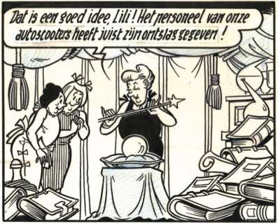 Suske en Wiske - De zingende zwammen / Les Champignons chanteurs - Originele pagina - (p.22) - met luxe groot formaat hc - (1960/2020) | Catawiki