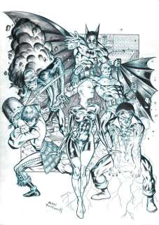 Batman and The Outsiders - DC - Original Page - Sergi Domenech Signed - Original Art | Catawiki