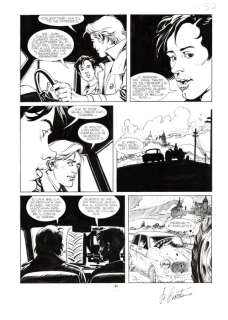 Napoleone n. 5 - Tavola Originale "racconto d’autunno" - Loose page - First edition - (1998) | Catawiki