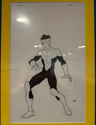 Invincible #13 Original Published Cover Art — Ryan Ottley — Image Comics 2004 | eBay US (Buy It Now)