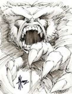 Monster Sketch by Dale Keown | mycomicshop.com