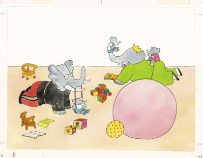 Laurent de Brunhoff - Babar et la chambre de jeux