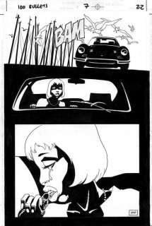 Risso, Eduardo | Original page (p.22)  - 100 Bullets # 7  - (2000) | Catawiki