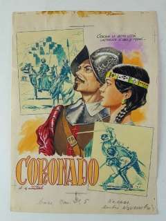 Armando Monasterolo - Originale di Copertina "Coronado" - Firmata - Loose page | Catawiki