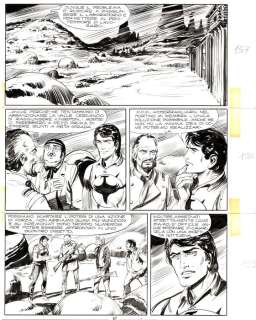 Zagor Zenith n. 363 - Tavola Originale "l’orribile mutazione" - Loose page - First edition - (1991) | Catawiki