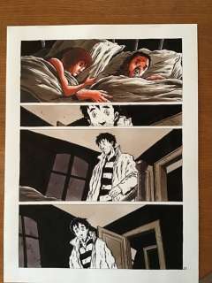 Chabouté, Christophe - Planche originale couleur - Purgatoire T3 - (2005) | Catawiki