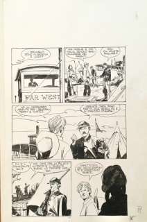 Ken Parker n. 32 - Ivo Milazzo - tavola originale "La Leggenda del generale" - Loose page | Catawiki