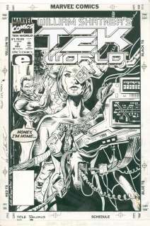 Lee Sullivan | William Shatner’s TekWorld #3, okÅ‚adka | ArtKomiks Aukcje