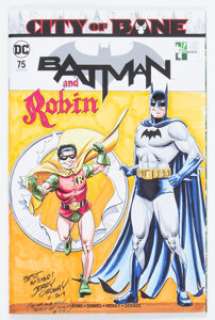 Jerry Ordway Batman #75 Sketch Cover Variant Original Art (DC, 2019) CGC Signature Series NM/MT 9.8 White pages. - | Heritage