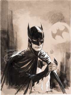 Lee Weeks - Batman Illustration Original Art (c. 2020).... | Heritage