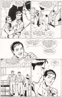 Cully Hamner, Rob Stull, and Howard Shum Green Lantern: Secret Files #2 Story Page 5 Original Art (DC, 1999)....