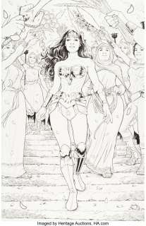 Scott, Nicola - Nicola Scott Wonder Woman #4 Splash Page 19 Original Art (DC, 2016)....