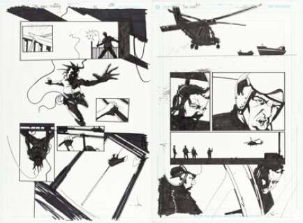 Jock | Mark Simpson (as Jock) The Losers Story Page Original Art Group of 2 (DC/Vertigo, 2005-2006).... (Total: 2 Original Art) | Heritage