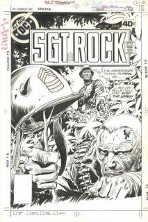 1979 Sgt. Rock #329 Cover Art - Joe Kubert | Weiss Auctions