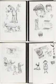 Will Eisner - China Sketchbook Original Art (c. 1980s). | Heritage