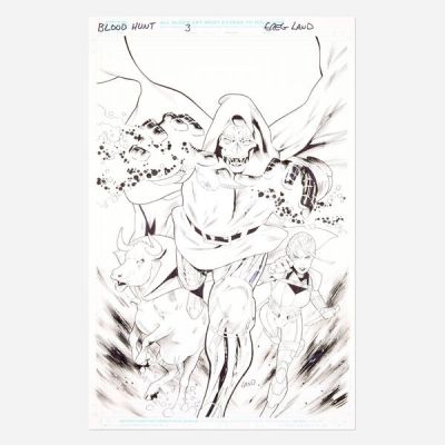 Greg Land | Blood Hunters #3 Cover Original Art (Marvel Comics, 2024) | Landry Pop Auctions