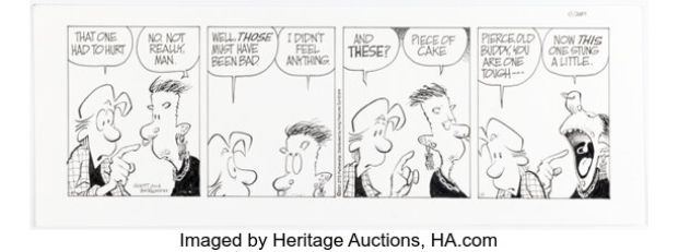 Jerry Scott and Jim Borgman Zits Daily Comic Strip Original Art dated 1-1-01 (King Features Syndicate, 2001). | Heritage
