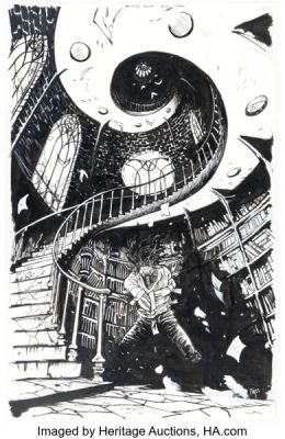 Daniel Warren Johnson Vanish #5 Variant Cover Original Art (Image, 2023). | Heritage