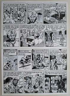 Biggles 3 - Originele pagina (p.24) - Biggles in India - Loose page - (1966) | Catawiki