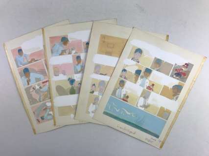 Hugo Pratt - Il Segreto di Tristan Bantam - Loose page - First edition - (1974) | Catawiki