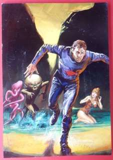 Fantastic n. 3 - A. Ciriello - Cover Originale "Vacanze in pillole" - Loose page - (1978) | Catawiki