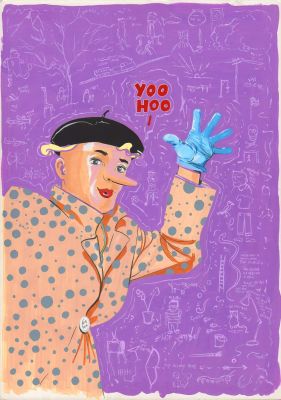 Eddie Campbell | Bacchus #30 cover | Tavole Originali