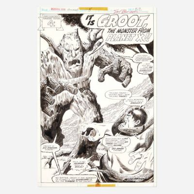 Sal Buscema And Jack Abel | Incredible Hulk Annual #5 Story Page 22 Original Art (Marvel Comics, 1976) | Landry Pop Auctions