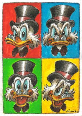 Scrooge McDuck – Pop Art Portraits | Corner4art