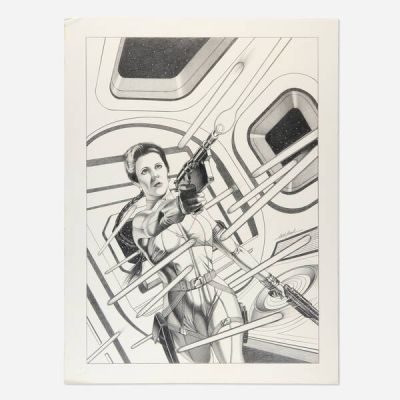 David Michael Beck | Star Wars: Empire #20 Unpublished Cover Original Art (Dark Horse Comics, 2006) | Landry Pop Auctions