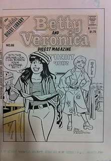 BETTY AND VERONICA ANNUAL DIGEST Issue #66 Cover | ComicConnect
