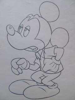 Walt Disney Studio’s - Original Animation Drawing Mickey mouse - Unique, hand drawing -COA included | Catawiki