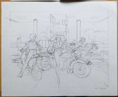 Franka - Schets MotorRai + proefdruk + Franka Magazine 3 - (1998) | Catawiki