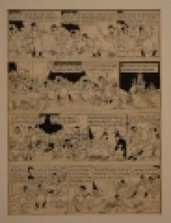 Willy Vandersteen - Originele Pagina de Witte Uil