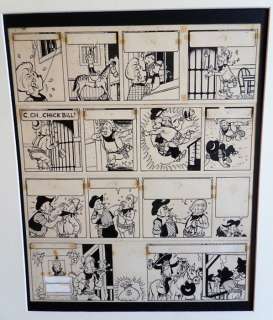 Tibet - Planche originale - Chick Bill T1 - Chick Bill contre l’invisible - (1954) | Catawiki