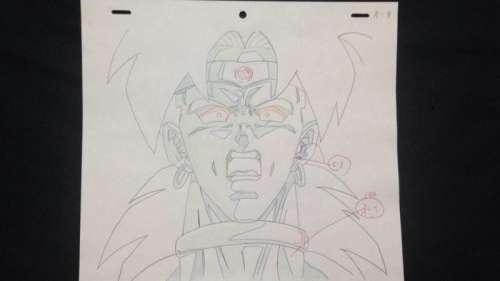 Dragon Ball Z - Dragon Ball Z Genga BROLY - Production Material - (1990) | Catawiki